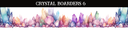 Crystals Borders UV DTF - 8 Design Options