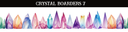 Crystals Borders UV DTF - 8 Design Options
