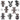 Dark Magic Voodoo Dolls - UV DTF Decal sheet