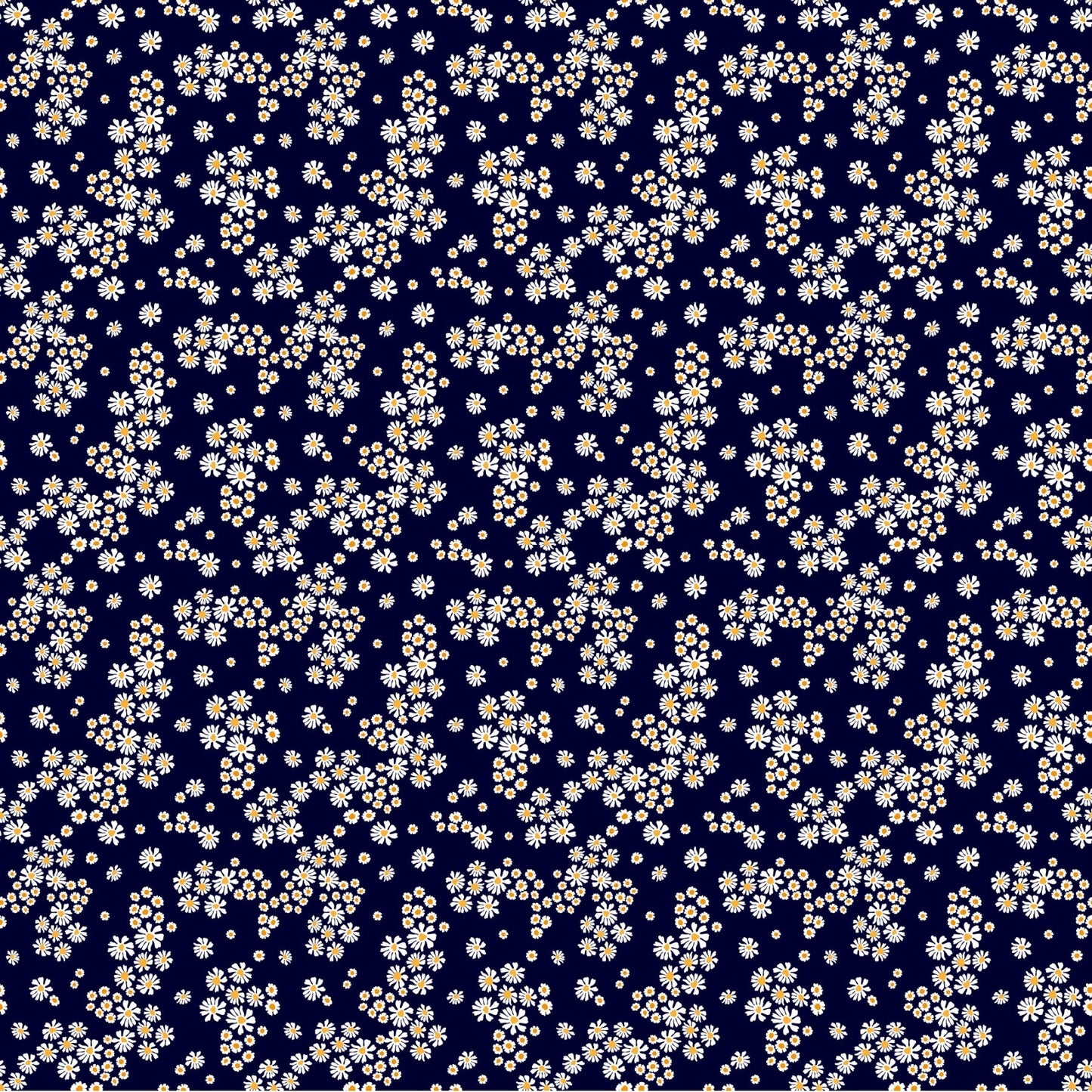 Daisies On Blue - Adhesive Vinyl Sheets