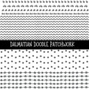 Dalmatian Doodle Patchwork Set