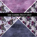 Dark academia precut Vsplits 12x12 vinyl sheet