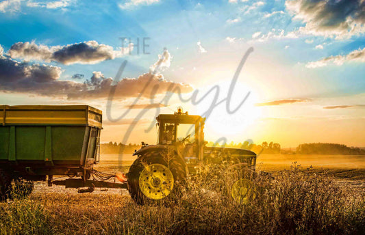 Deere me that's a nice sunset - Adhesive Vinyl Wrap