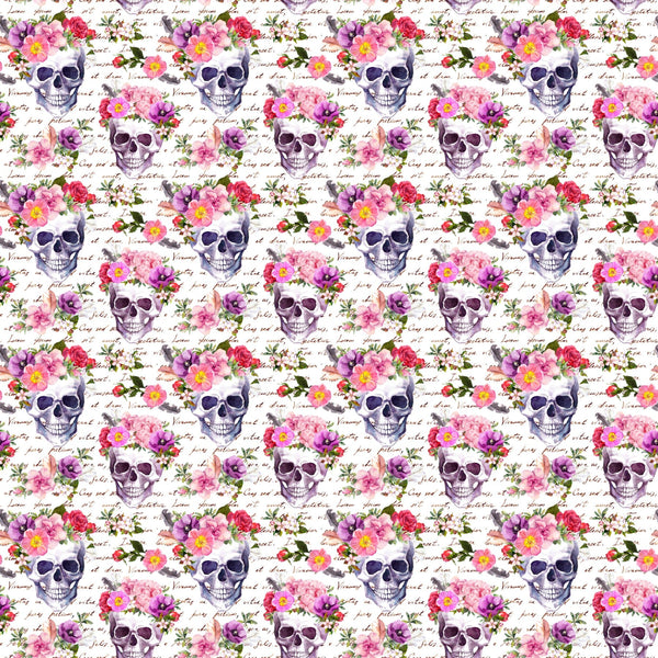 Dia De Los Muertos - Adhesive Vinyl Sheets