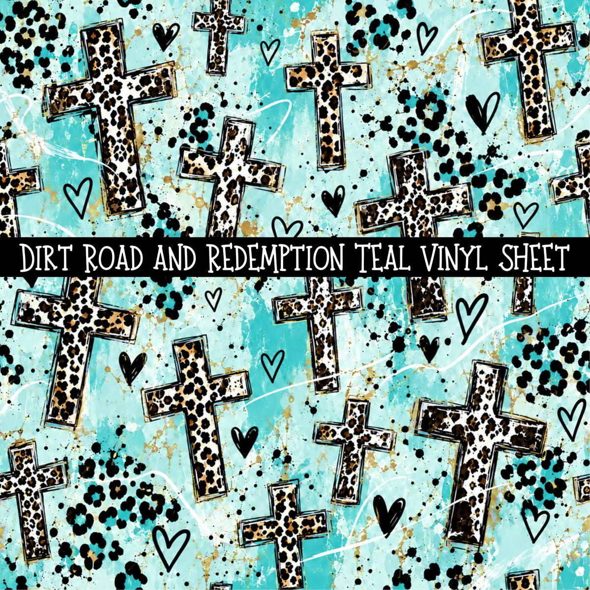 Dirt road and Redemption vinyl sheets 2 color options to choose from
