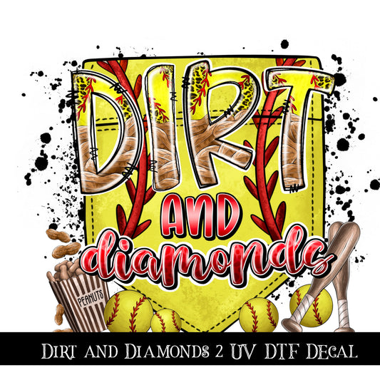 Dirt and Diamonds #2  Decal  UV DTF Decal (Copy)