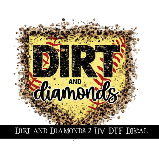 Dirt and Diamonds #1  Decal  UV DTF Decal