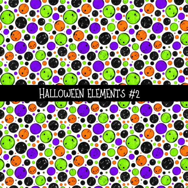 Distressed Halloween Elements UV DTF Decal sheets 10 Designs available