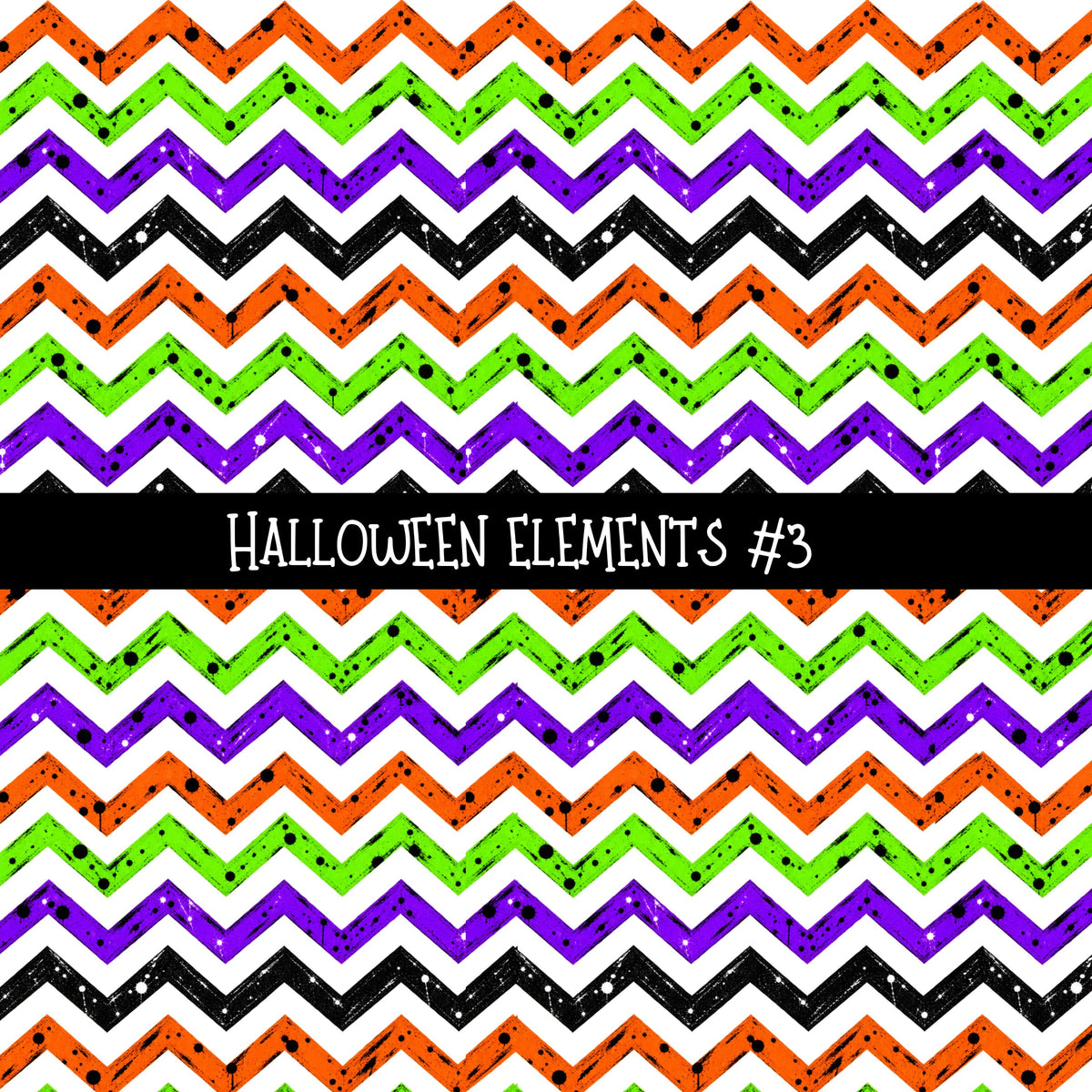 Distressed Halloween Elements UV DTF Decal sheets 10 Designs available