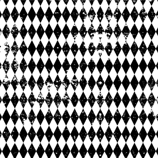 Distressed Harlequin UV DTF Decal sheets- 10x10 sheet 13 color  options