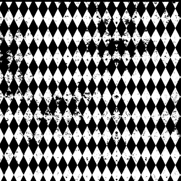 Distressed Harlequin UV DTF Decal sheets- 10x10 sheet 13 color  options