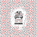 The # Series Mom Bun - Adhesive Vinyl Sheets