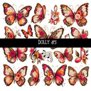 Dolly Torn Pages UV DTF Decal sheets 4 Designs available