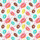 Donut Splash - Adhesive Vinyl Sheets