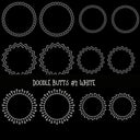 Doodle Butts UV DTF Decal sheets 6 design sheets available in 2 colors
