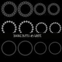 Doodle Butts UV DTF Decal sheets 6 design sheets available in 2 colors