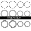 Doodle Butts UV DTF Decal sheets 6 design sheets available in 2 colors