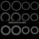 Doodle Butts UV DTF Decal sheets 6 design sheets available in 2 colors