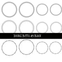Doodle Butts UV DTF Decal sheets 6 design sheets available in 2 colors