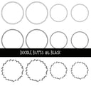 Doodle Butts UV DTF Decal sheets 6 design sheets available in 2 colors