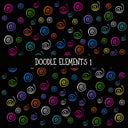 Doodle Elements UV DTF Decal sheets 11 Design Options