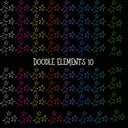 Doodle Elements UV DTF Decal sheets 11 Design Options