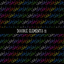 Doodle Elements UV DTF Decal sheets 11 Design Options