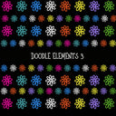 Doodle Elements UV DTF Decal sheets 11 Design Options
