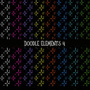 Doodle Elements UV DTF Decal sheets 11 Design Options