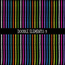 Doodle Elements UV DTF Decal sheets 11 Design Options