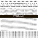 Doodles Collection UV Decal sheets 12 designs 2 colors