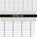 Doodles Collection UV Decal sheets 12 designs 2 colors