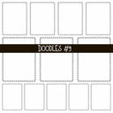 Doodles Collection UV Decal sheets 12 designs 2 colors