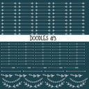 Doodles Collection UV Decal sheets 12 designs 2 colors