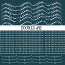 Doodles Collection UV Decal sheets 12 designs 2 colors