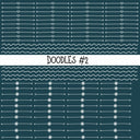 Doodles Collection UV Decal sheets 12 designs 2 colors