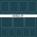 Doodles Collection UV Decal sheets 12 designs 2 colors