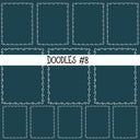Doodles Collection UV Decal sheets 12 designs 2 colors