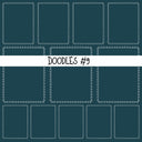 Doodles Collection UV Decal sheets 12 designs 2 colors