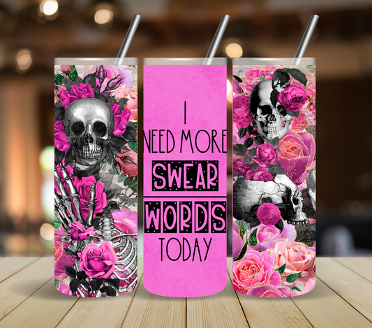 I need more swear words - Adhesive Vinyl Wrap