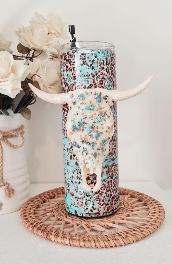 Bull Skull - Tumbler element