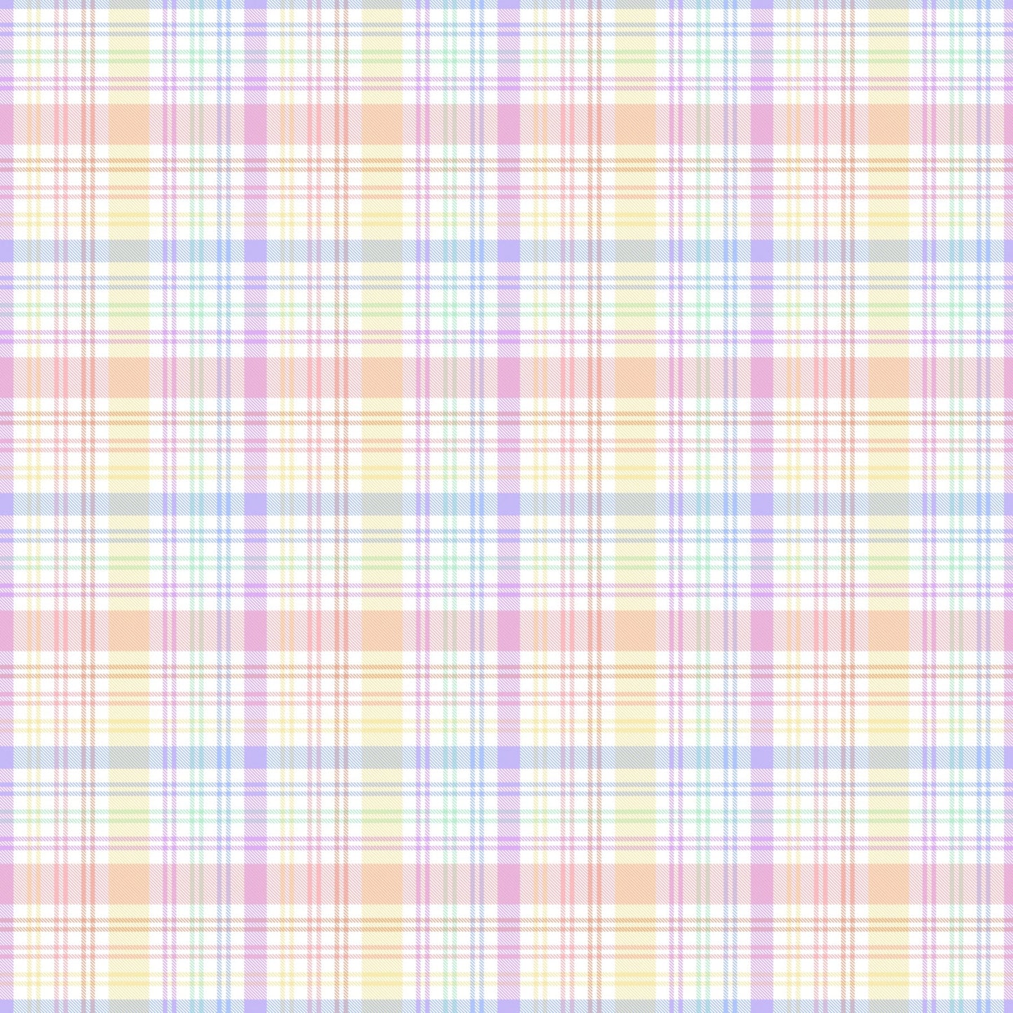 Easter Plaid - Adhesive Vinyl Sheets