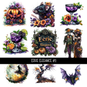 Eerie Elegance - UV DTF Decal sheet 2 variants
