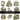 Evergreen Christmas UV DTF Decal sheets 10 Designs available