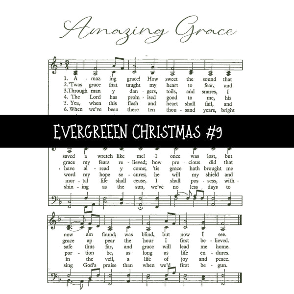 Evergreen Christmas UV DTF Decal sheets 10 Designs available