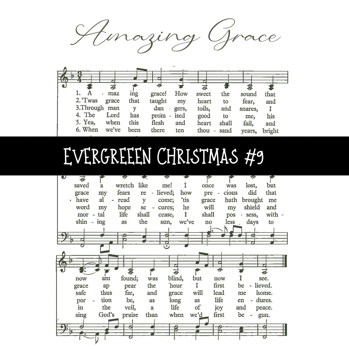 Evergreen Christmas UV DTF Decal sheets 10 Designs available