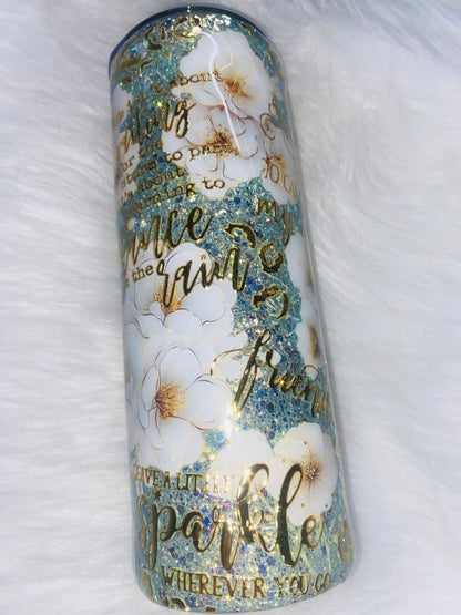 Ready to ship 20oz inspirational tumbler