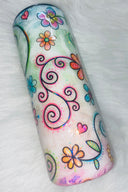 Ready to ship 20oz neon floral
