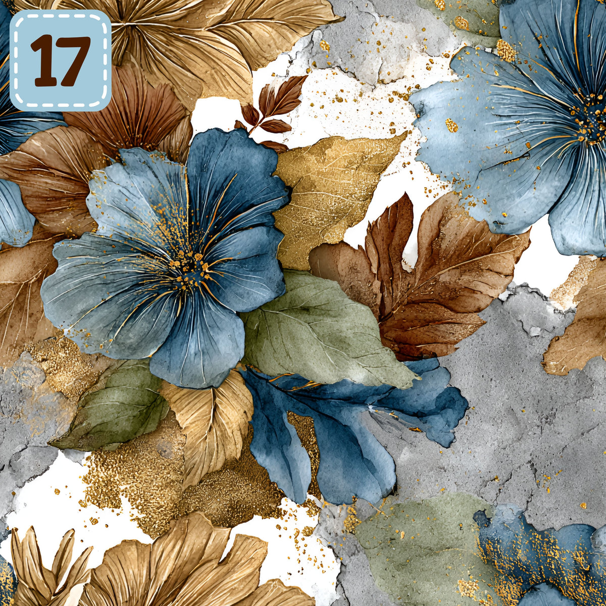 Fable and Foil collection- 2 sizes vinyl sheets-18 designs available