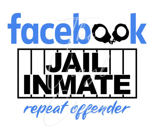 Facebook Jail - UV DTF Decal